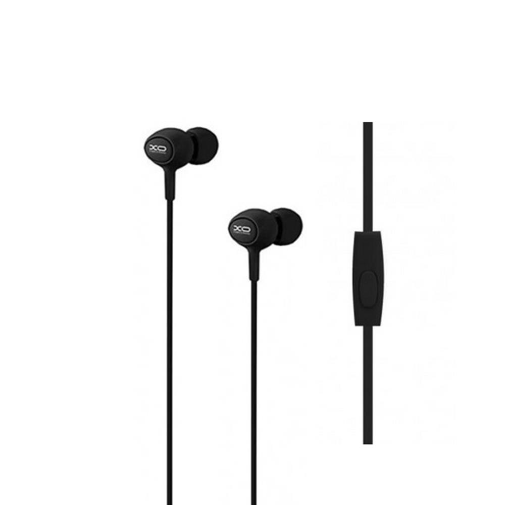Drátová sluchátka XO S6 jack 3,5mm černá