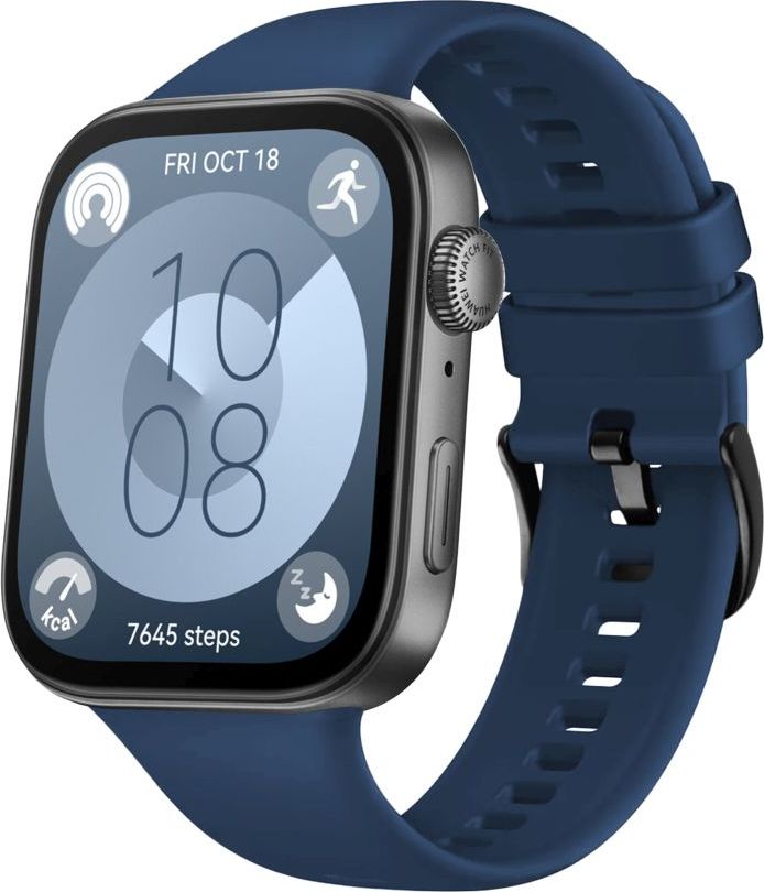 Silikonový řemínek FIXED Silicone Strap pro Huawei Watch FIT 4/4Pro/3, modrý