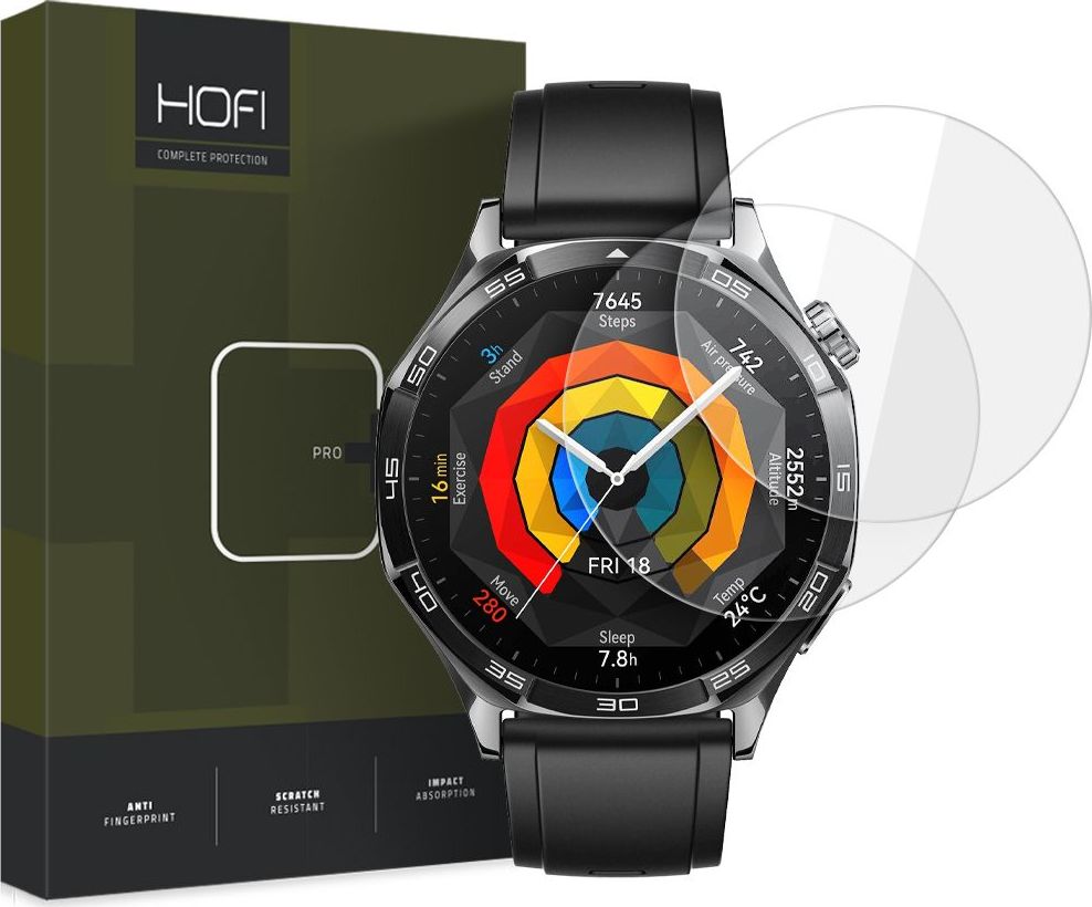Tvrzené sklo HOFI GLASS PRO+ 2-PACK HUAWEI WATCH GT 5 (46 MM) CLEAR