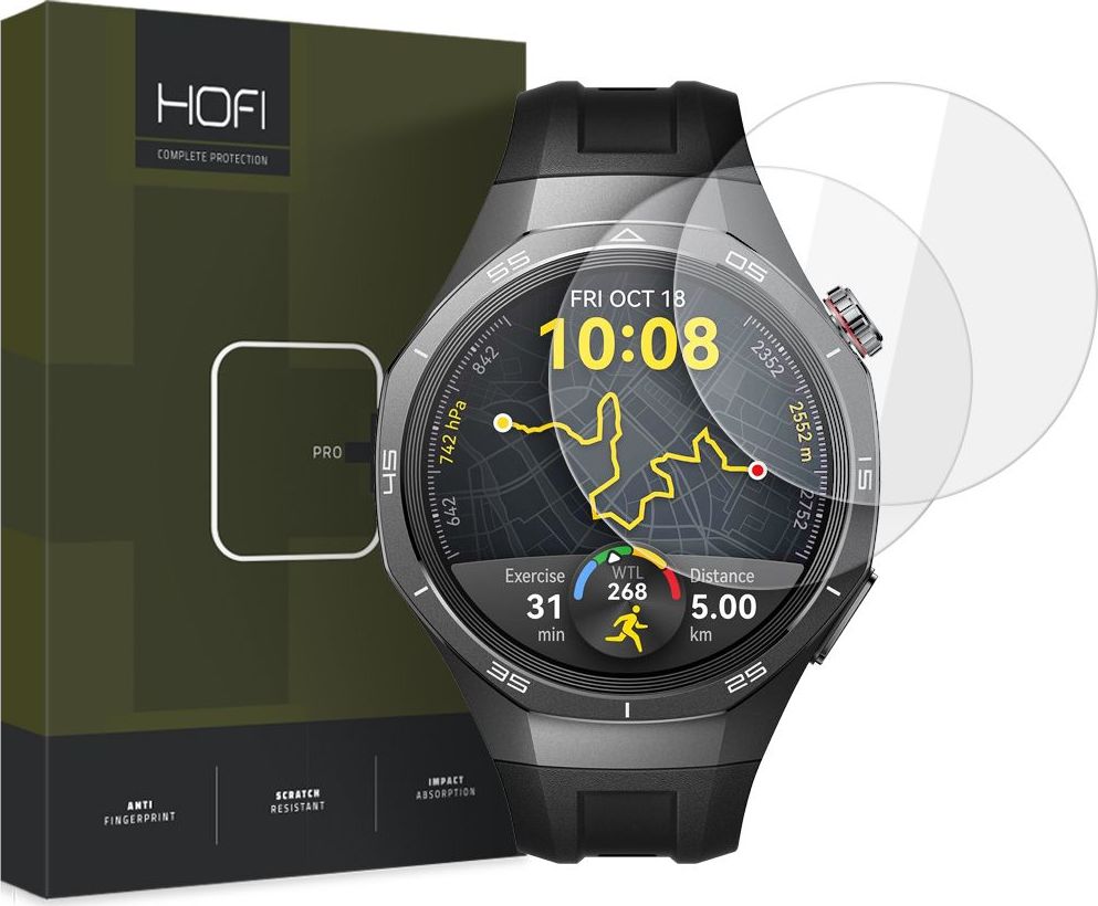 Tvrzené sklo HOFI GLASS PRO+ 2-PACK HUAWEI WATCH GT 5 PRO (46 MM) CLEAR