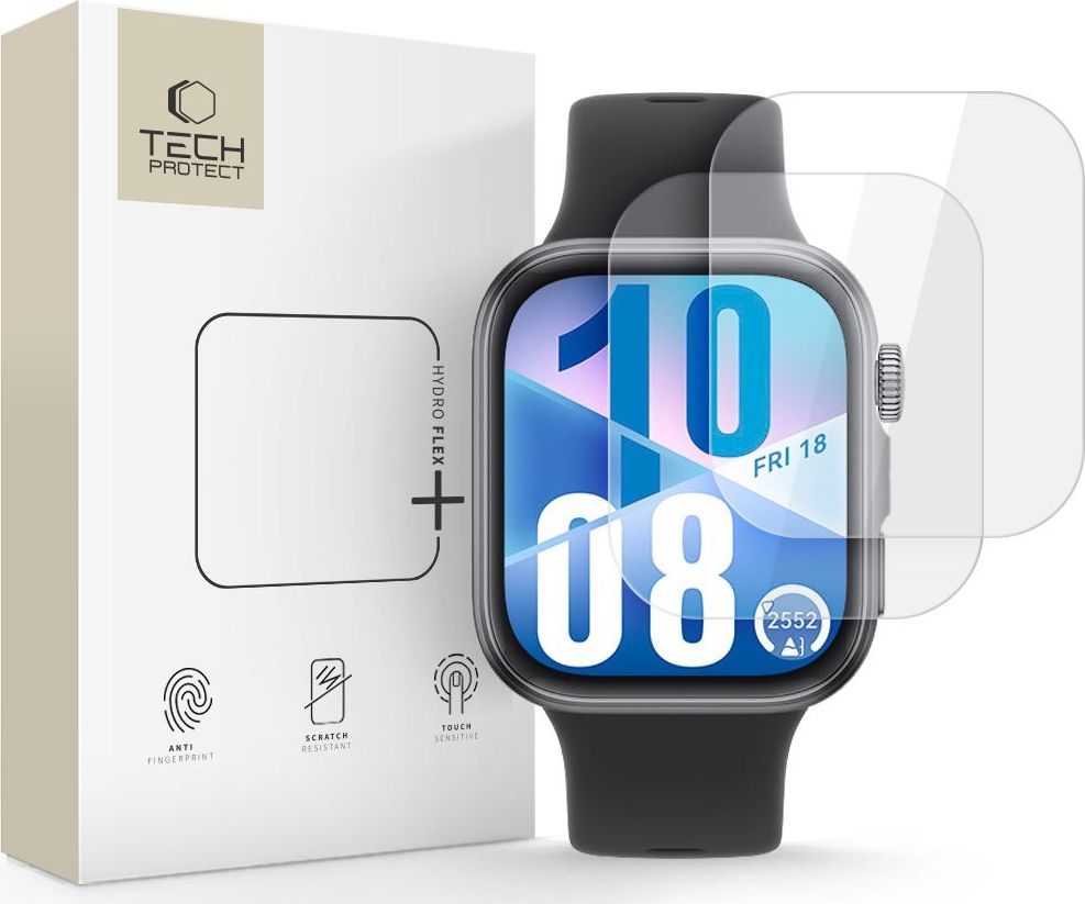 HYDROGELOVÁ FÓLIE TECH-PROTECT HYDRO FLEX+ 2-PACK HUAWEI WATCH FIT 3 / 4 CLEAR