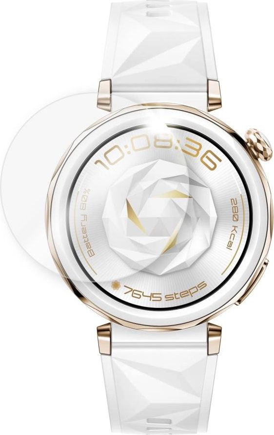 Ochranné tvrzené sklo FIXED pro smartwatch Huawei GT 5 Pro 42mm, 2 ks v balení, čiré