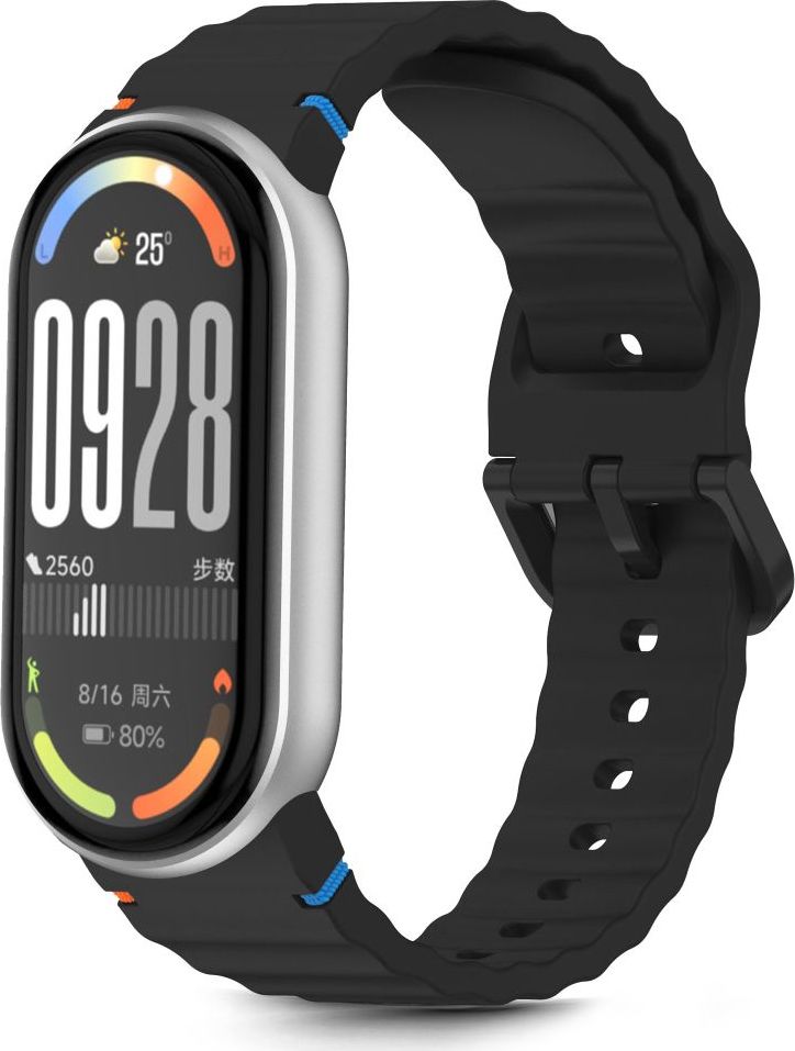 TECH-PROTECT SILICONE SPORT XIAOMI SMART BAND 8 / 9 / 10 / NFC BLACK