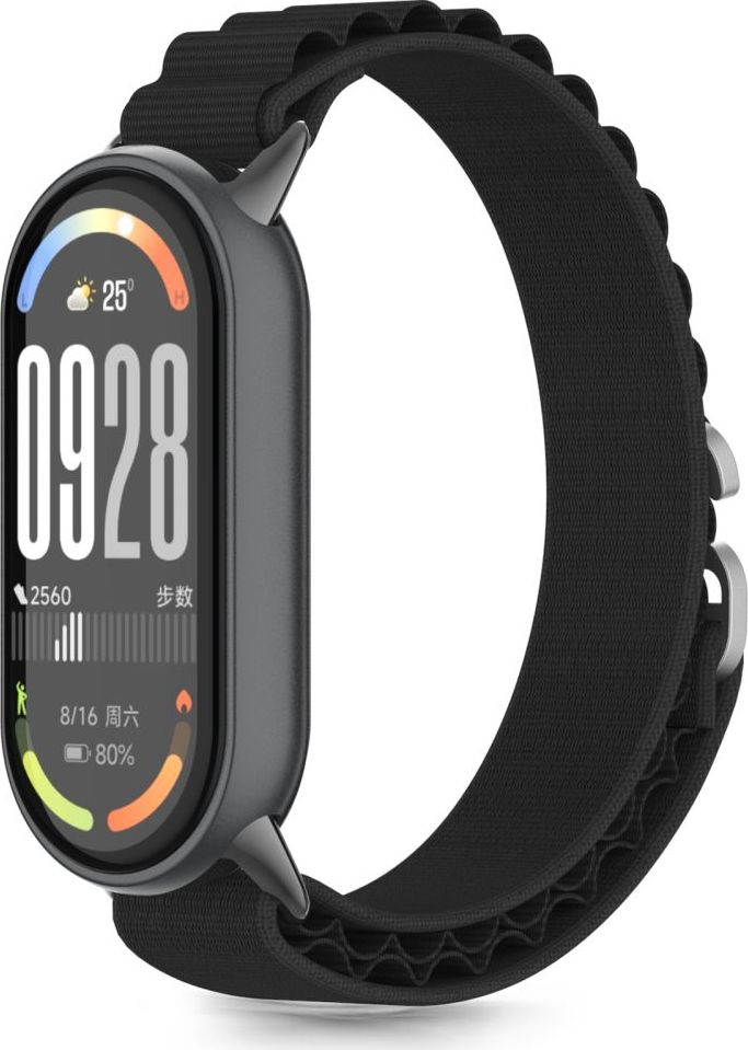 TECH-PROTECT NYLON PRO XIAOMI SMART BAND 8 / 9 / 10 / NFC BLACK