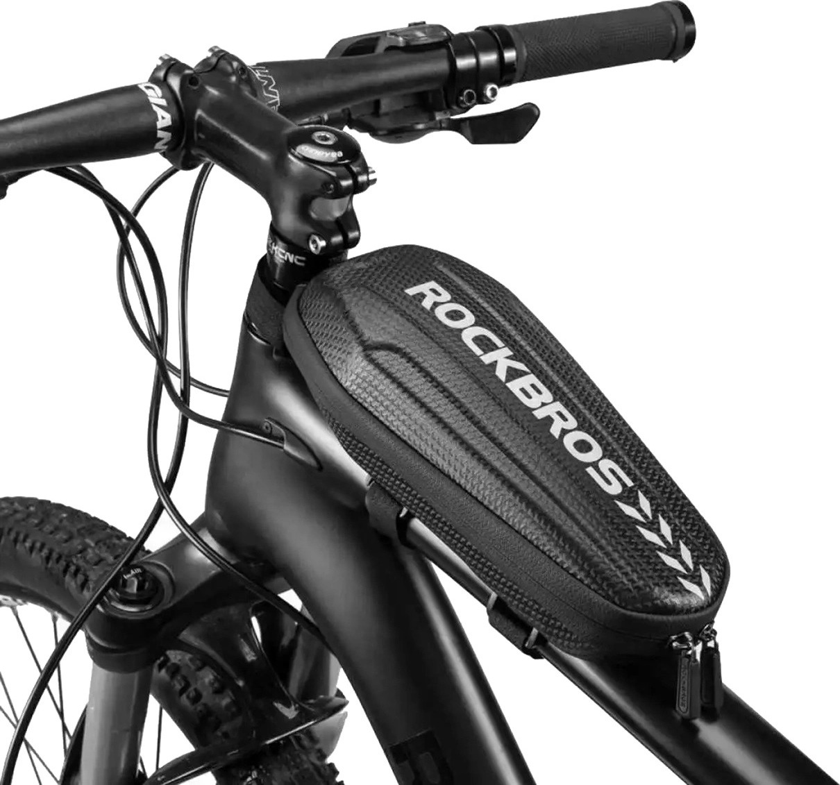 Cyklistický brašna Rockbros B62-1 na řídítka nebo rám 3 l - černá