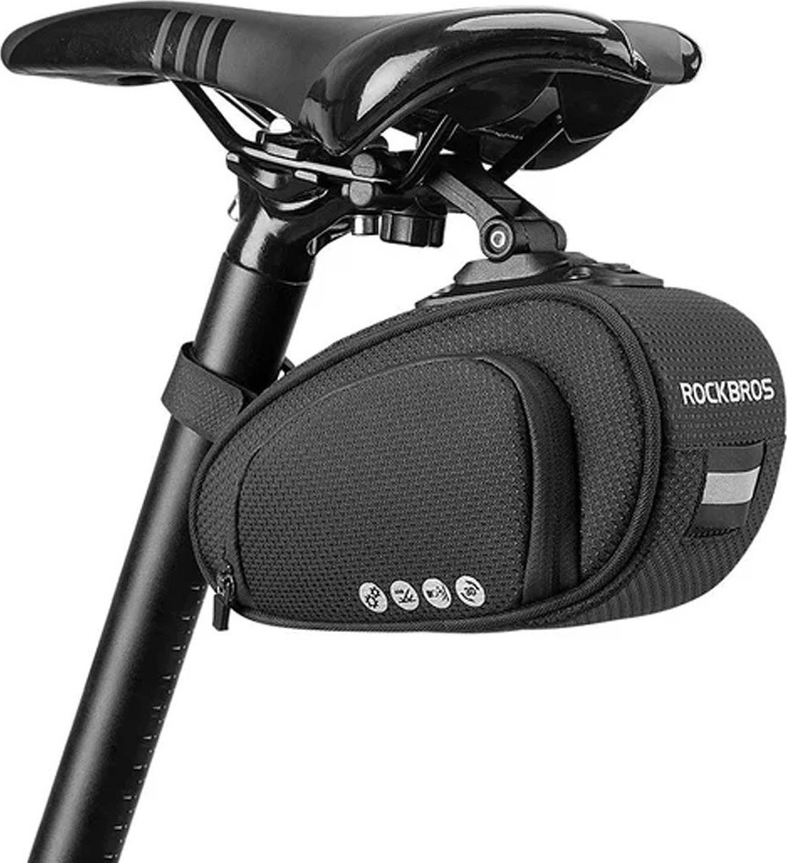 Cyklistický brašna pod sedlo Rockbros C40 - černá