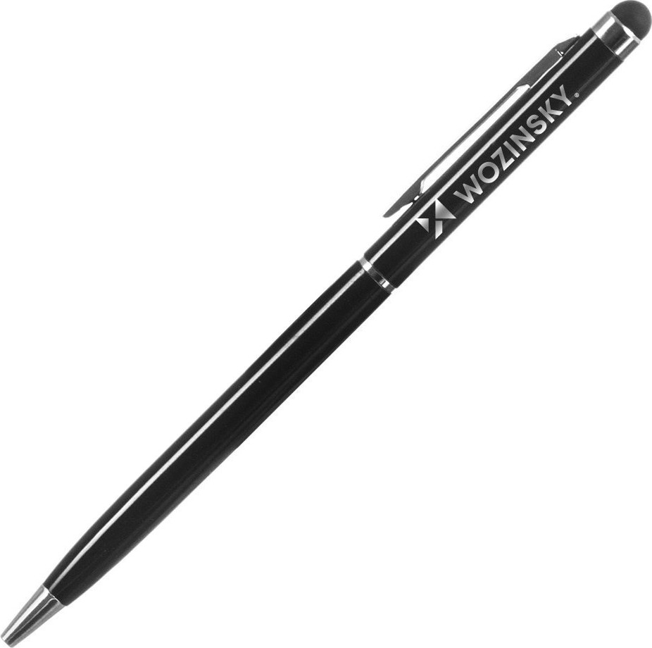 Stylus Wozinsky pro dotykové obrazovky chytrých telefonů a tabletů, černý