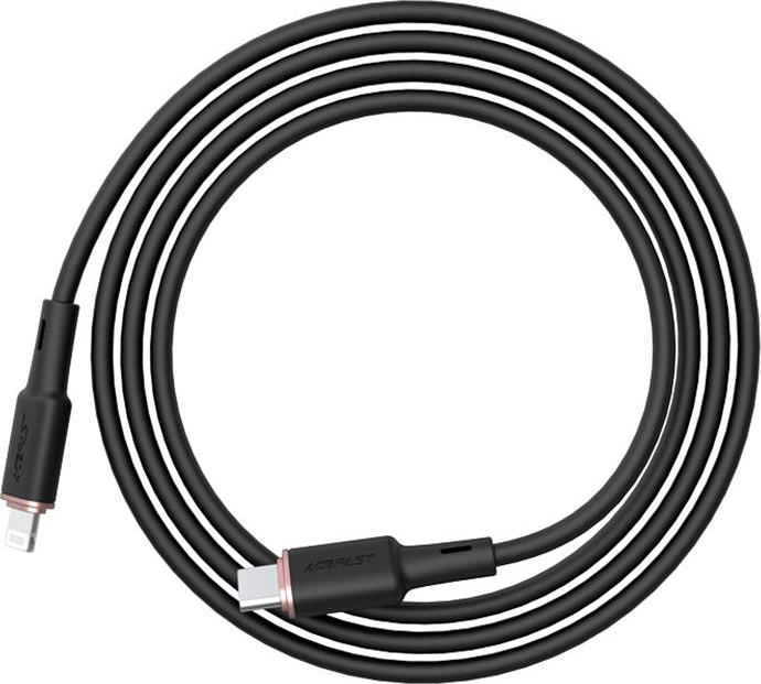Kabel USB-C na Lightning Acefast C2-01, 30W, MFi, 1,2 m (černý)