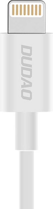 Dudao cable USB / Lightning 3A 1m white (L1L white)