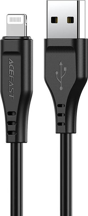 Kabel USB na Lightning Acefast C3-02, MFi, 2,4A 1,2 m (černý)