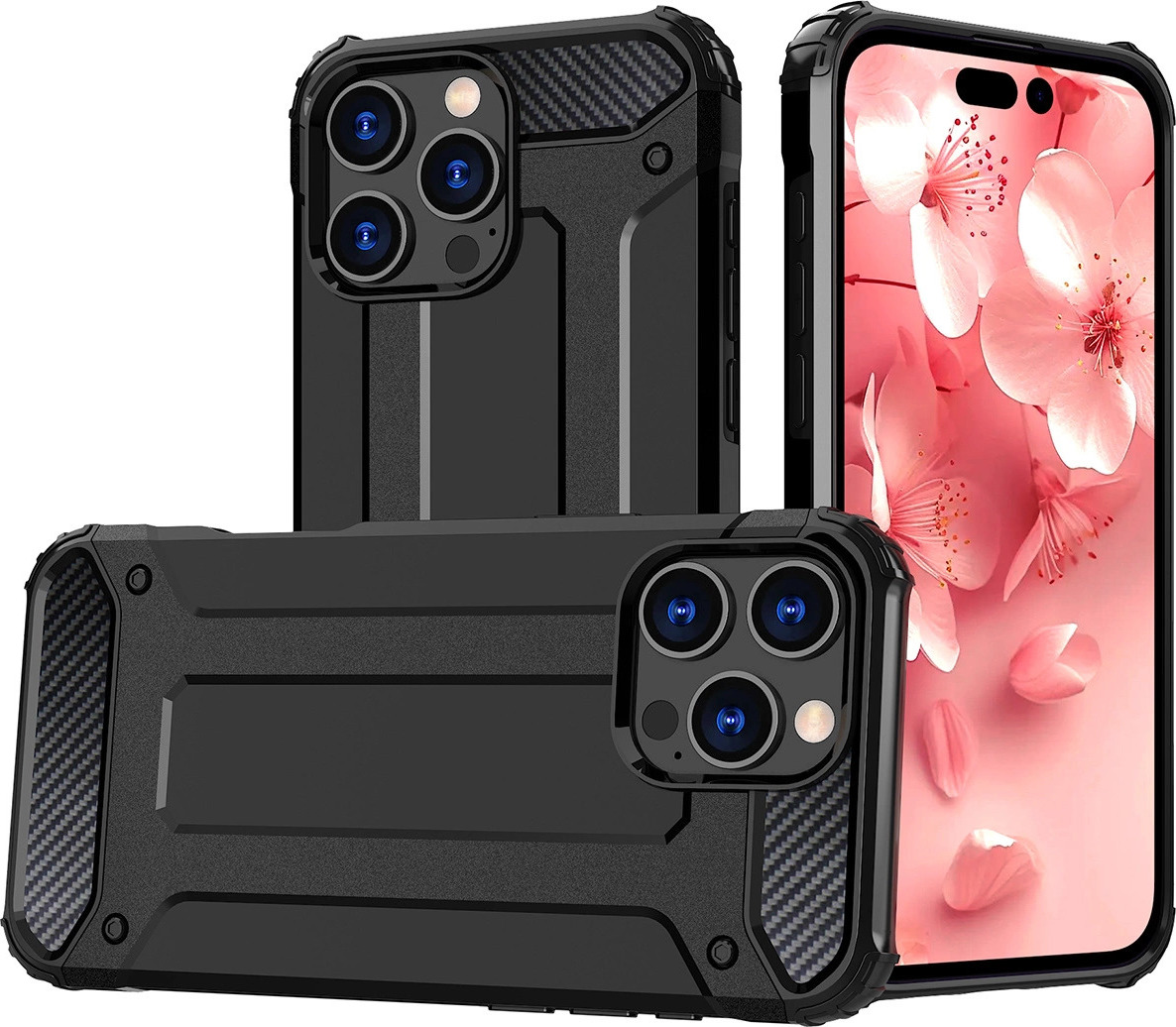Kryt Hybrid Armor pro iPhone 16 Pro – černý