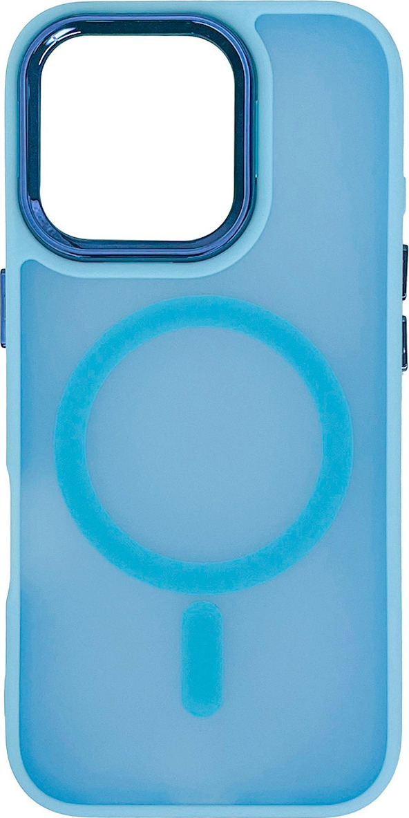 Kryt Magnetic Collection MagSafe pro iPhone 16 Pro Max - světle modrý