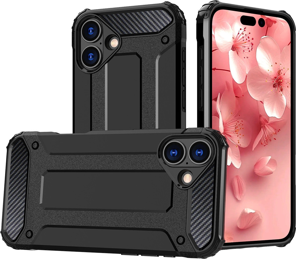 HybridArmor kryt pro iPhone 16 - černý
