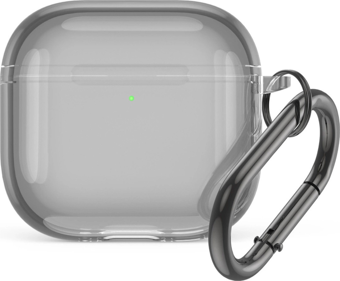 Průhledný kryt na Airpods 4 - šedý