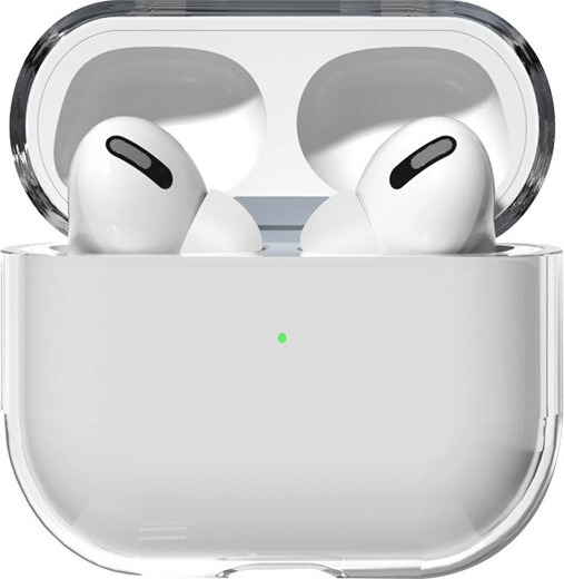 Pouzdro pro AirPods Pro pevné, silné, průhledné krytí pro sluchátka (pouzdro A)
