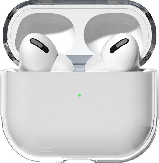 Pouzdro pro AirPods 2 / AirPods 1 pevné, silné, průhledné pouzdro na sluchátka (pouzdro A)