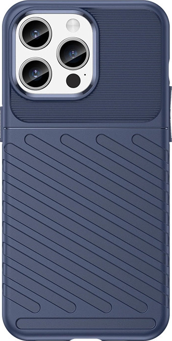 Armored kryt Thunder pro iPhone 15 Pro Max - modrý
