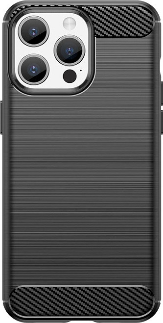 Flexible carbon pattern kryt pro iPhone 15 Pro Max - černý