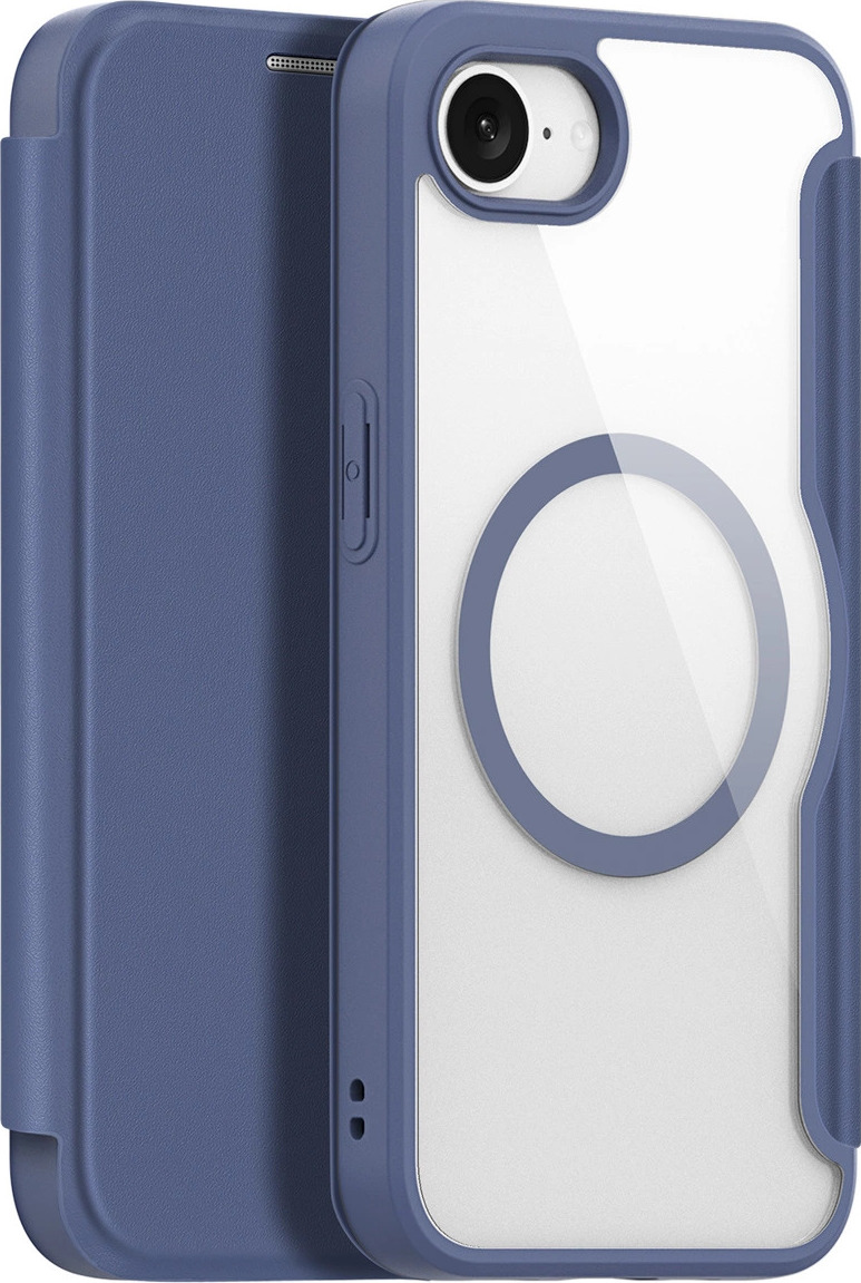 Pouzdro Dux Ducis Skin X Pro s MagSafe pro iPhone 16e - modré