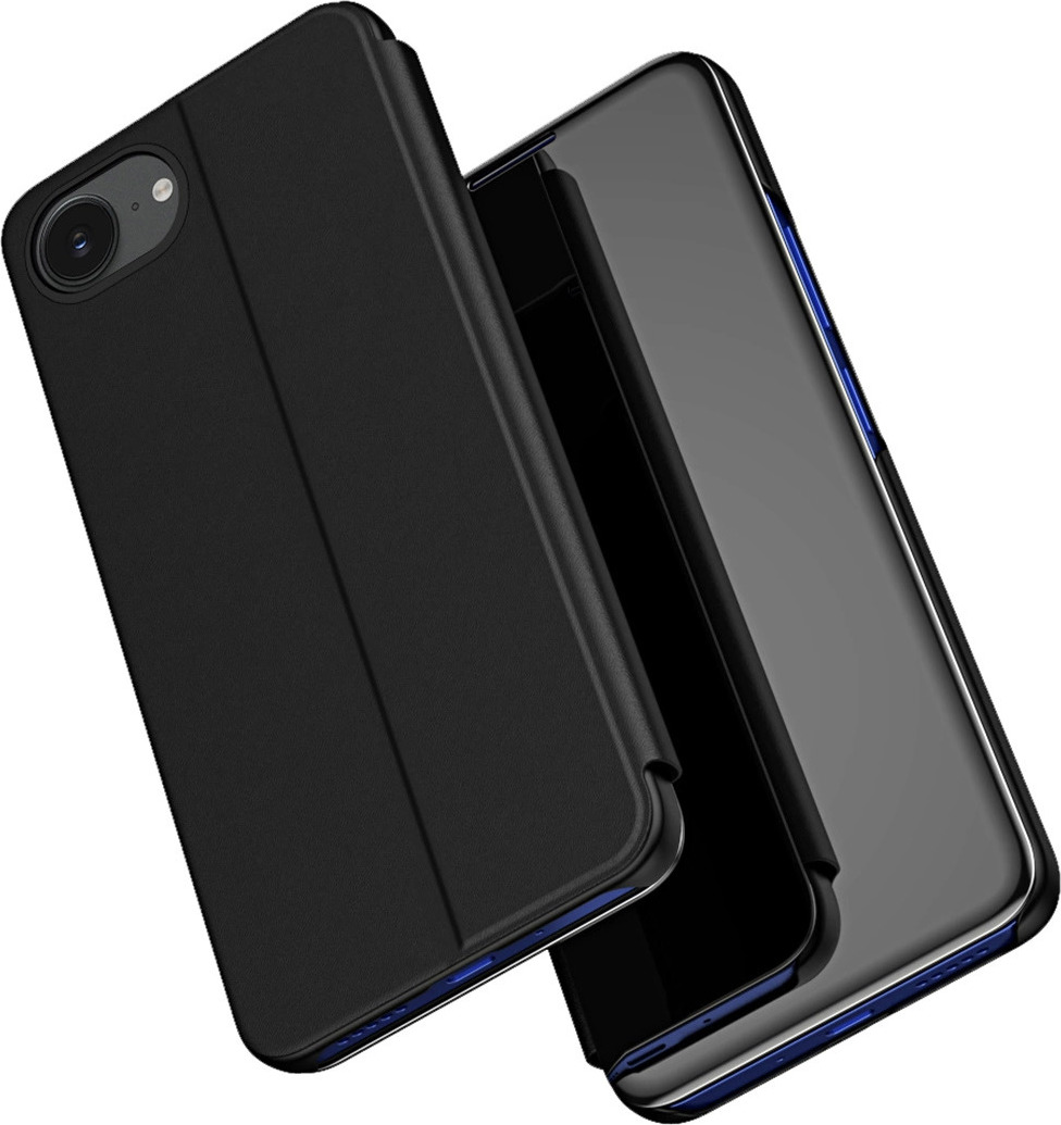 Kryt Clear View pro iPhone 16e Flip Cover - černý