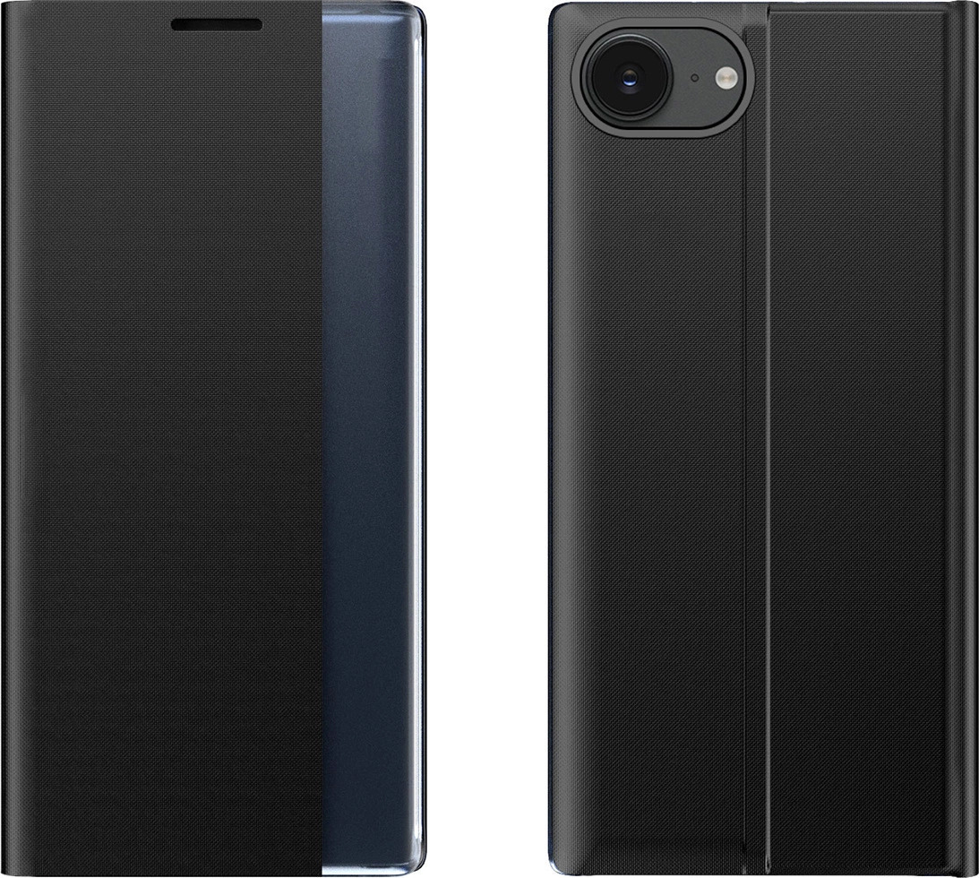 New Sleep Case pro iPhone 16e se stojánkem - černý