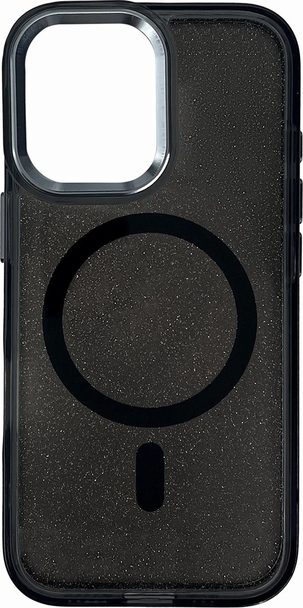 Třpytivý kryt s MagSafe pro iPhone 16e - černý