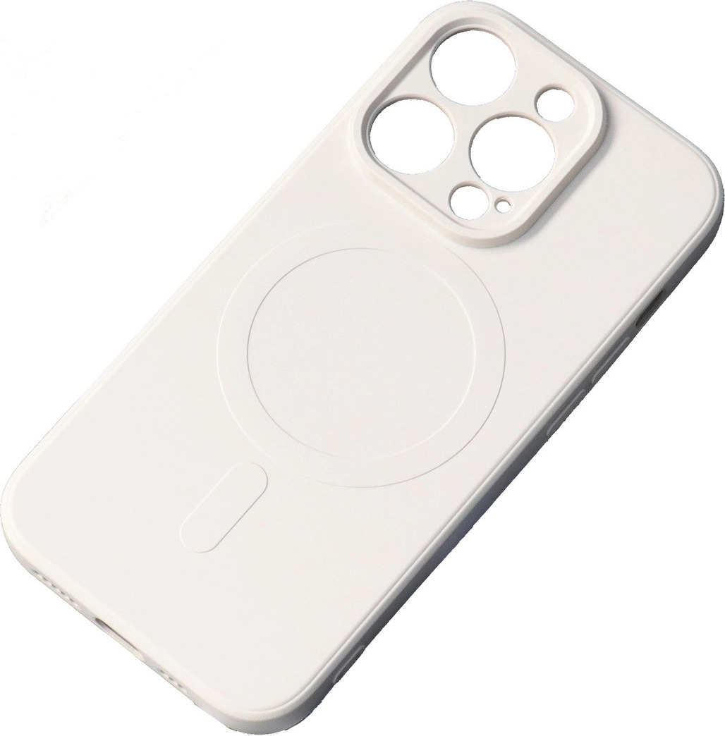 Silikonový kryt pro iPhone 16e s MagSafe – béžový