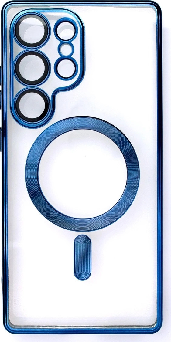Electroplated kryt s MagSafe pro iPhone 16e - modrý
