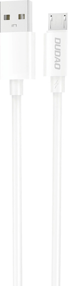 Kabel Dudao L4SM USB-A / micro USB 2A 1m - bílý