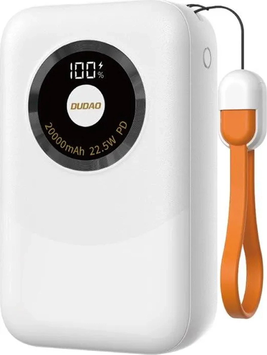 Powerbanka Dudao K21 Mini 10000mAh 22,5W USB-A / USB-C - béžová