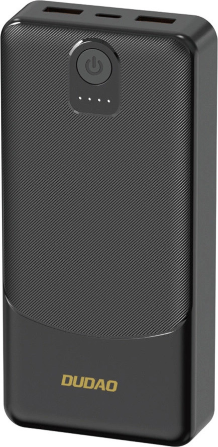 Powerbanka Dudao K10 10000mAh 2,4A 2 x USB-A - černá
