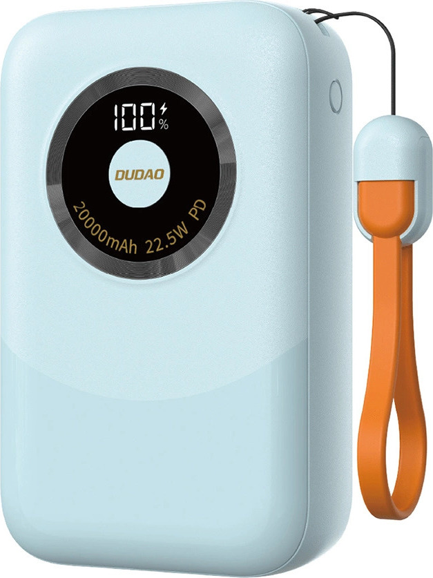 Powerbanka Dudao K21Pro Mini 20000mAh 22,5W - modrá