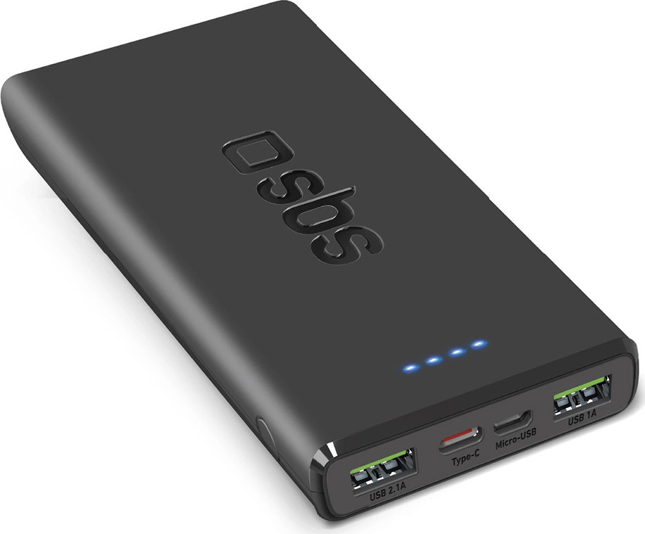 Powerbanka SBS TTBB10000FASTPD20K 10000 mAh 20W s funkcí Power Delivery - černá