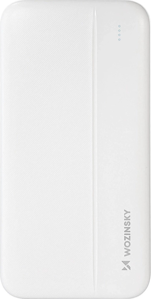 Wozinsky powerbanka Li-Po 10000mAh 2 x USB bílá (WPBWE1)