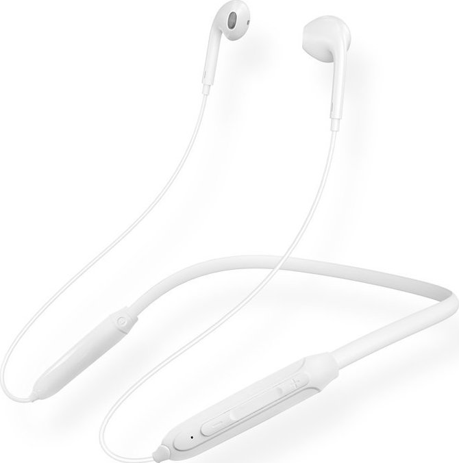 Bezdrátová Bluetooth sluchátka do uší Dudao Magnetic Suction, bílá (U5B)