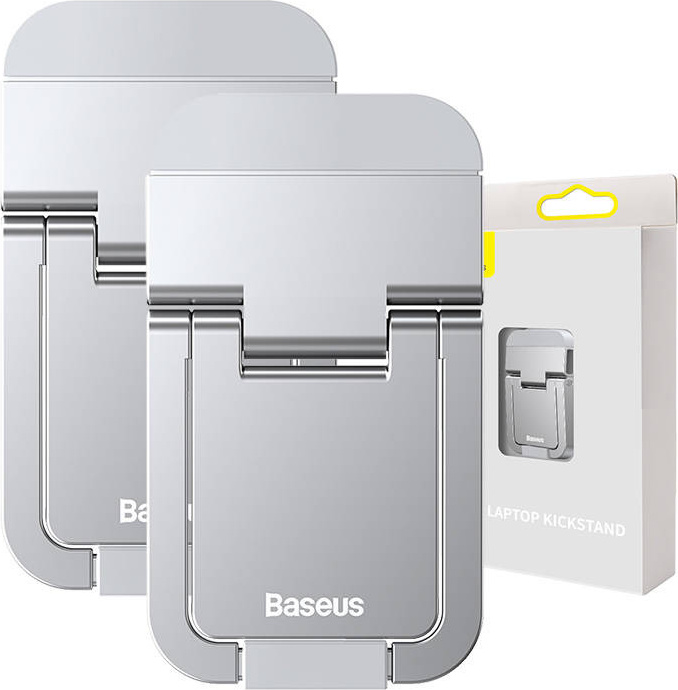 Baseus universal laptop feet stands (2 pcs.) silver (LUZC000012)