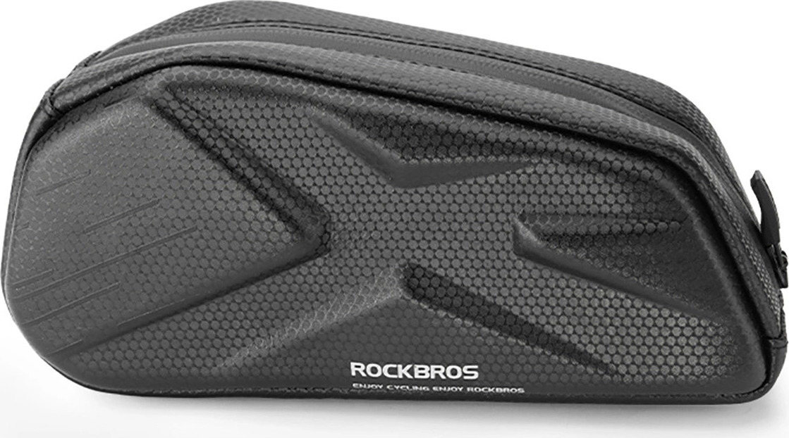 Rockbros Cyklistická Brašna, Pevná, Rám, Horní Trubka, 1,4l - Černá