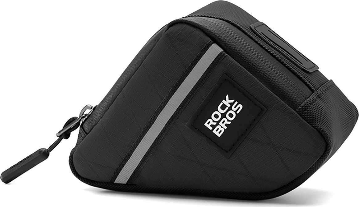 Brašna na rám kola Rockbros Triangle 0,25 l - Černá