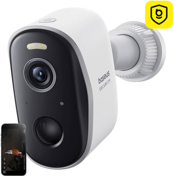 Baseus Security N1 2K Outdoor Camera – White