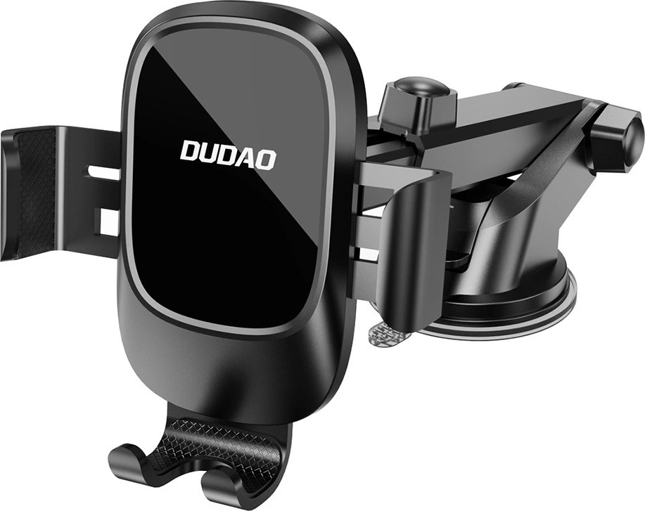 Držák na smartphone Dudao F5N+ s přísavkou, gravity - černý