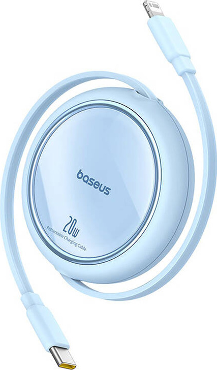 Baseus Free2Pull Cable Retractable USB-C / Lightning 20W 1m - Blue