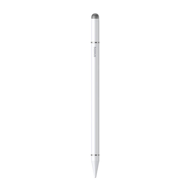 Baseus Smooth Writing III 3in1 Passive Stylus - Non-magnetic Version - White