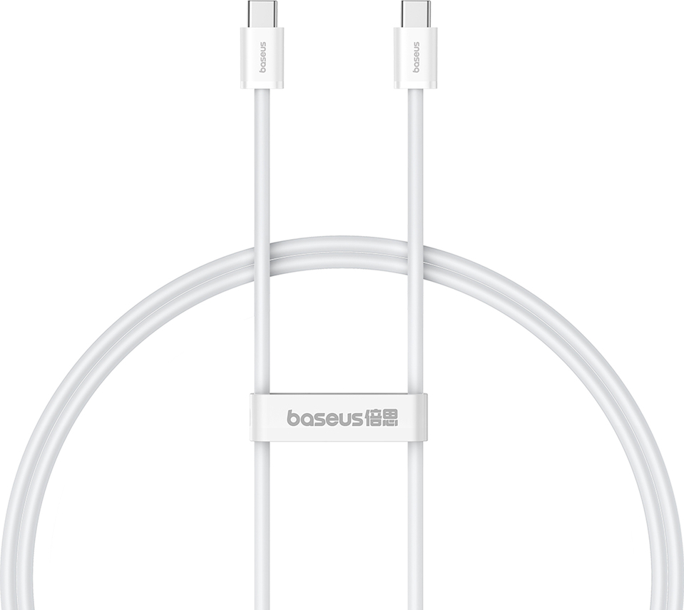 Baseus Superior Series 2 Fast Charging Datový Kabel USB-C - USB-C 30W 1m Moon White