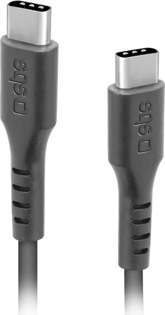 SBS TECABLETCC3M USB-C - USB-C 3m kabel - černý