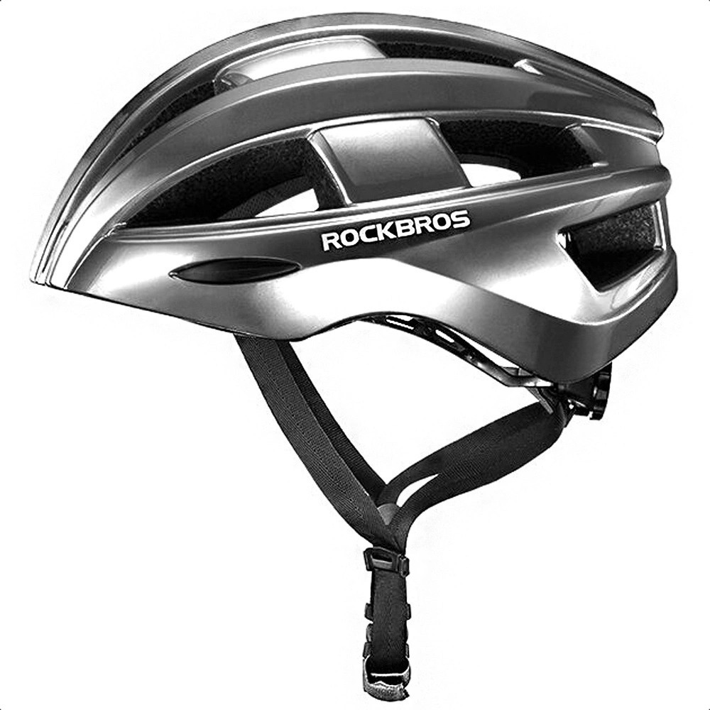 Cyklistická helma Rockbros ZK-013TI Univerzální velikost 55-60 cm - Šedá
