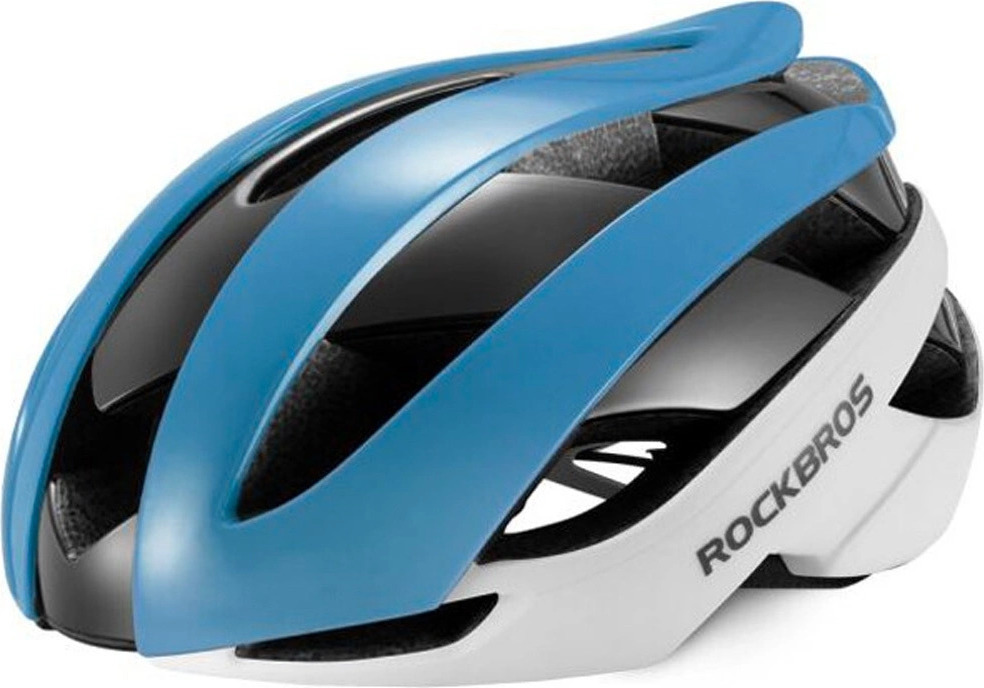 Cyklistická helma Rockbros 10110004004 velikost M - modrobílá