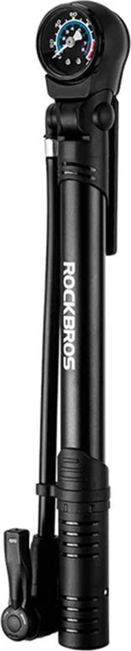 Rockbros 42310006001 pumpa na kolo s manometrem - černá