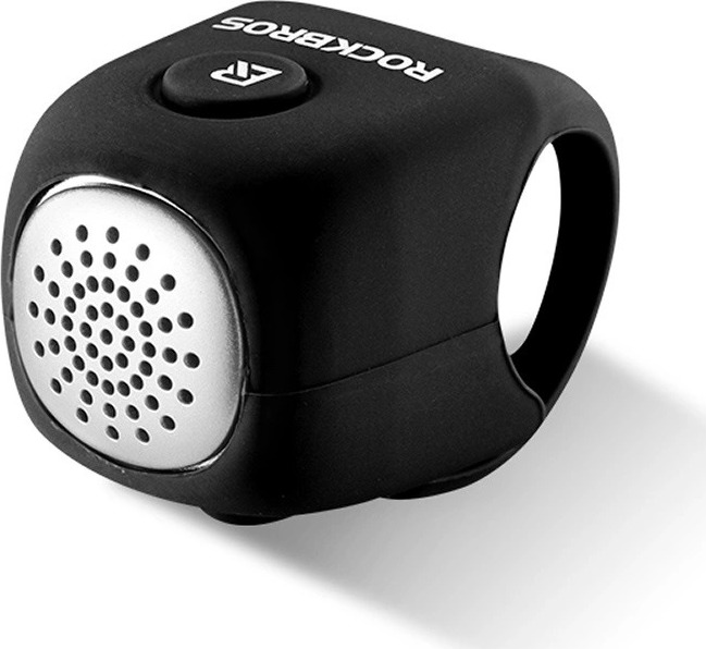 Elektronický zvonek na kolo Rockbros CB1709BK - černý