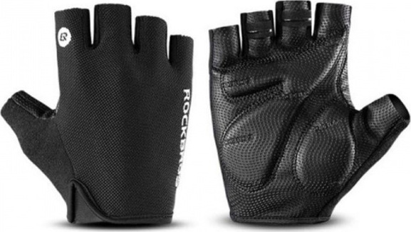 Cyklistické rukavice Rockbros S106BK velikost XL - černé