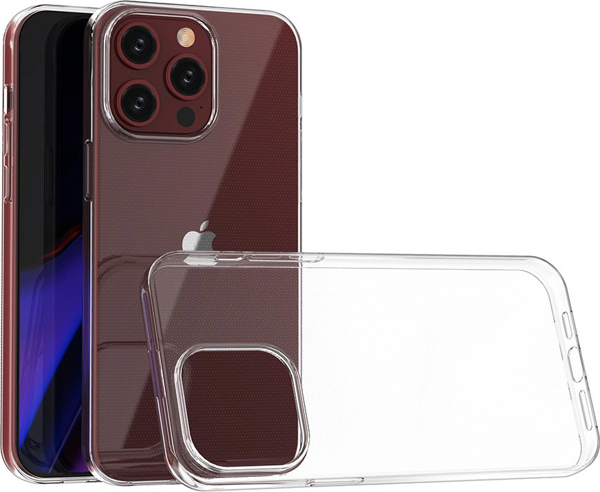 Pouzdro na iPhone 15 Pro Max z řady Ultra Clear v průhledné barvě